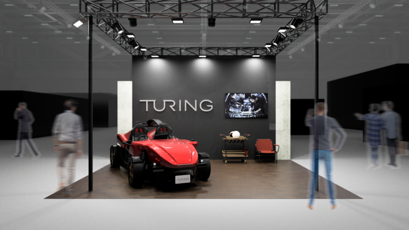 自動運転EV開発 Turing社のトータルデザインを実施＠JAPAN MOBILITY SHOW 2023
